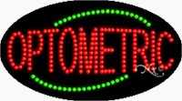 Optometric LED Sign - Flashing Design