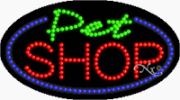Pet Shop LED Sign - Flashing Design
