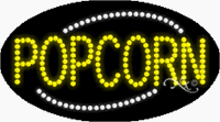 Popcorn LED Sign - Flashing Design