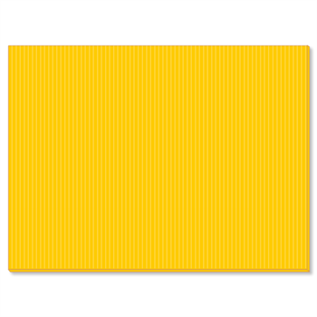Yellow Corrugated Plastic Yard Sign Blanks - 24x18