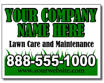 Bandit Sign Two ColorDesign - 100 Signs and Stakes
