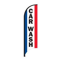 Car Wash Feather Flag Replacement Flag