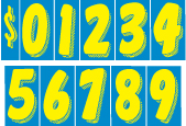11 1/2 Inch Tall Blue & Yellow Starter Kit