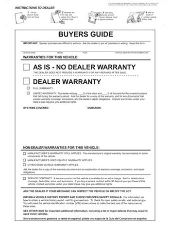 Seal-4 Buyers Guides - As Is