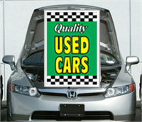 Green Under The Hood Single Sign - Qualtiy Used Cars 