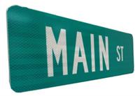 Extruded Aluminum Street Name Sign - 6