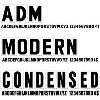 Gemini Sign Letter Set - 100 Character Set