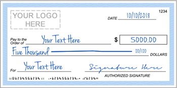 Giant Check Traditional Light Blue