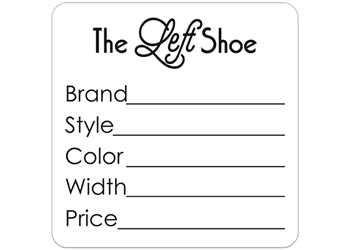Lapel Stickers - #3139P One Color - 2'' x 2'' Square