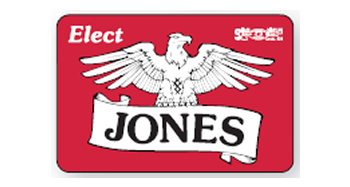 Lapel Stickers - #3167P Two Color - 2'' x 3''