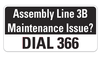 Lapel Stickers - #3170P One Color - 2'' x 4''