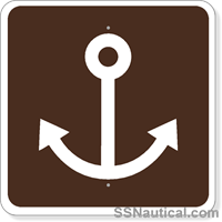 Marine Recreation Area - 24x24 Marine Sign