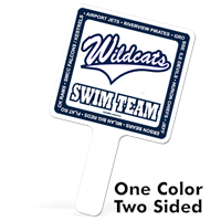 Sport Fans 8 x 13 - 2 Sided 1 Color - Rally Fan