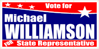 Political Campaign Banner - Design P207