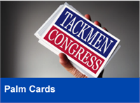 Campaign Special - 4'' x 6'' Palm Cards - 250 Quantity