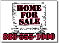 Real Estate Yard Sign Design RE10 - One Click Kit