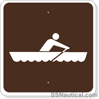 Rowboating - 24x24 Marine Sign