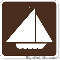 Sailboating - 24x24 Marine Sign