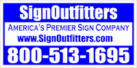 Custom Vinyl Banner with Grommets - Style 6