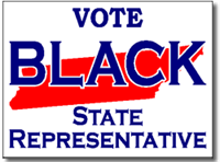 Tennessee Political Yard Sign With Stands