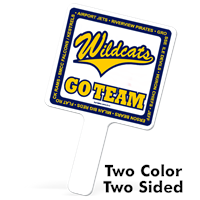Sport Fans 8 x 13 - 2 Sided 2 Color - Rally Fan