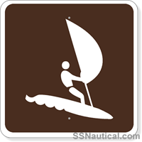 Wind Surfing - 24x24 Marine Sign