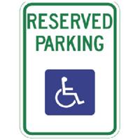 Wyoming Handicapped Sign