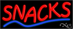 Snacks Neon Sign - Regular Design