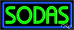 Sodas Neon Sign - Regular Design