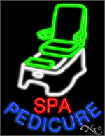Spa Pedicure Neon Sign - Large Size Design