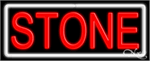Stone Neon Sign - Regular Design