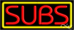 Subs Neon Sign - Regular Design