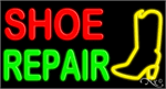 Shoe Repair Neon Sign - Large Size Design