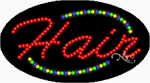 Hair LED Sign