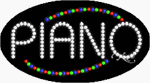 Piano LED Sign - Flashing Design