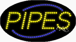 Pipes LED Sign - Flashing Design