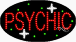 Psychic with Star Graphic LED Sign - Flashing Design