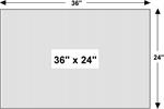 Corrugated Plastic Yard Sign Blanks - 36x24 Signs Corrugated Plastic Yard Sign Blanks - 36x24 Signs