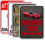 Custom Full Color Parking Sign 18 x 24