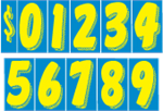 11 1/2 Inch Tall Blue & Yellow Starter Kit