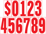 5 1/2 Inch Tall Red & White Starter Kit