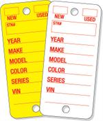 Poly Key Tags (250 per box)