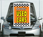 Orange  Under The Hood Single Sign - Qualtiy Used Cars 