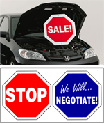 Under The Hood Twisting Sign - Stop / We Will Negotiate