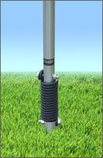FlexPost Sign Post - Natural Ground Model