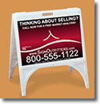 Custom Full Color - ZQuick A-frame Sign