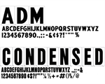 Gemini Sign Letters - Make Your Own 100 Character Set (4'' Letter on 4 7/8'' Panel)