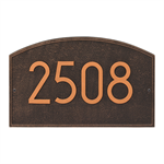 Legacy Modern Personalized Wall Plaque - Oil Rubbed Bronze