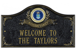 Air Force Address Plaque - Military Family - 2 Lines