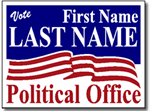 Political Yard Sign Template - Design P12 Vote